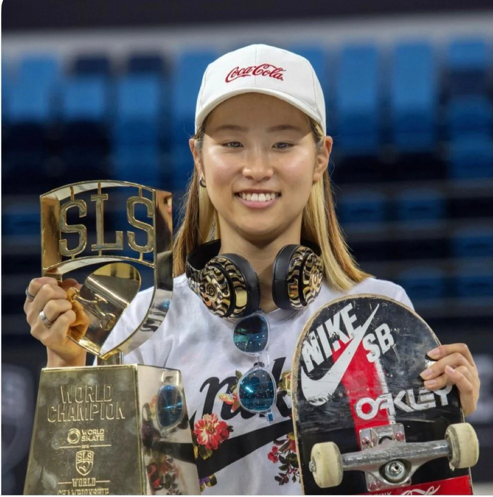 スケート♡ ムラスポ　GLOBE united by fate est 1994 290 Aori Nishimura 西村碧莉 — Celebrating Women in Japan